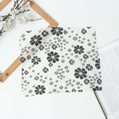 Natura - Bloom Flower Black