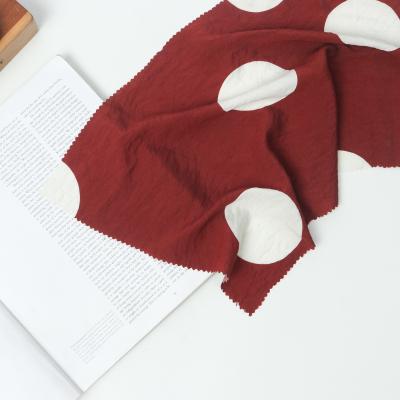 Natura - Maroon Polka